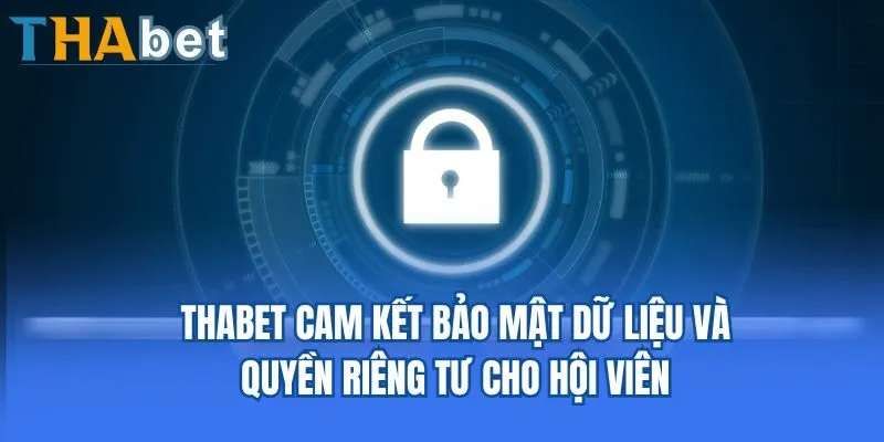 Thabet cam kết bảo mật dữ liệu và quyền riêng tư cho hội viên